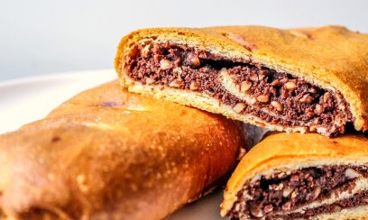 ШТРУДЕЛЬ ШОКОЛАДНО-ОРЕХОВЫЙ