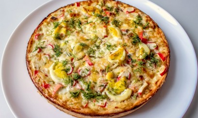 ФРАНЦУЗСКИЙ КИШ С МОРЕПРОДУКТАМИ