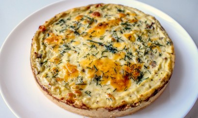 КИШ С ТУНЦОМ И КАРТОШКОЙ